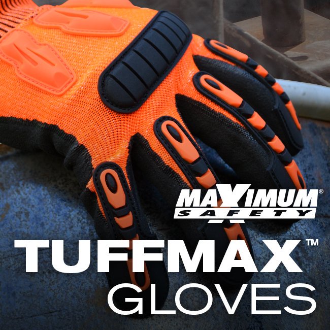 TuffMax™ Anti-Impact HPPE Knit Cut Gloves by Maximum Safety®